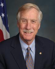 Official portrait of Angus S. King